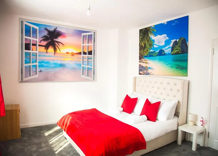 בית נופש Lucky 24 - Ideal For Trade & Family - 2 Bedrooms - 3 Beds - Max 4 Guests - Close To Bae, Docks, District, Beaches בארו אין פרנס